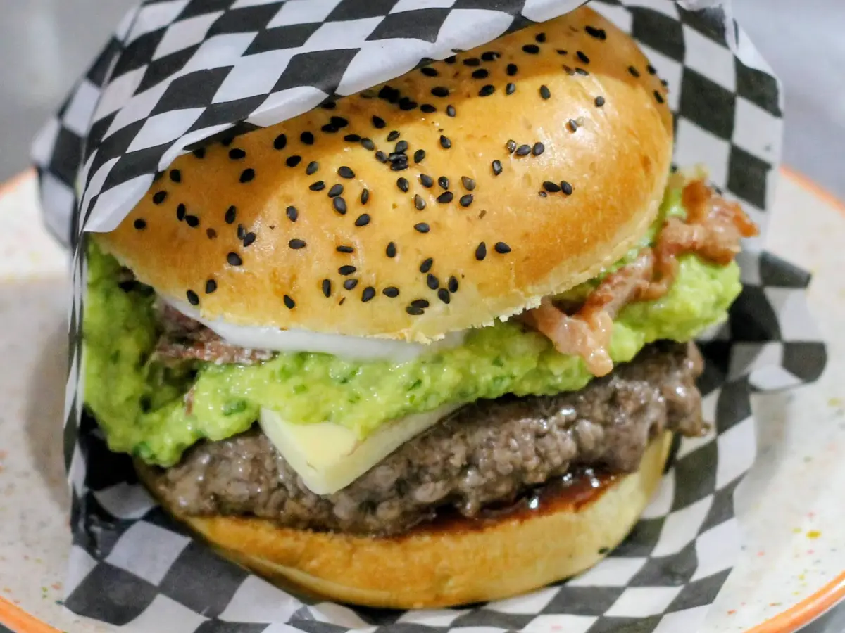 Hamburguesa La Keto (sin papas)